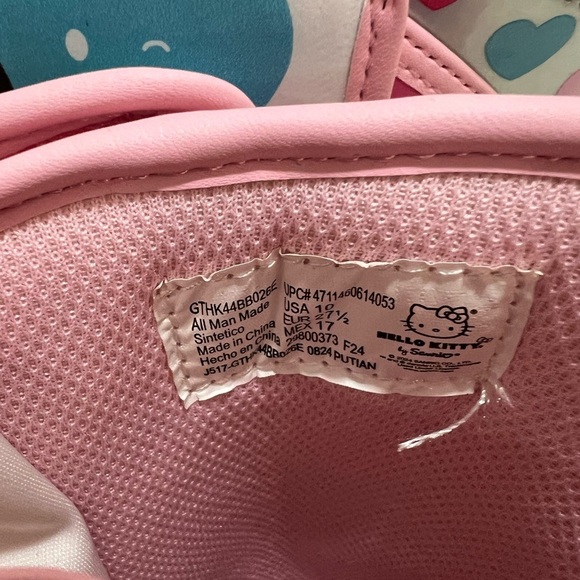 Hello Kitty Pink and White Bag Interior - Picture 3 of 12